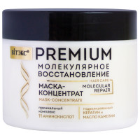 Premium Молекулярное восстановление Маска-концентрат для волос 300мл