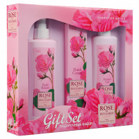 Бр Набор.Rose of Bulgaria №3 (лос.д/тела 230мл, г/душ 230мл, крем для рук 75мл)