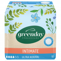 Прокладки гигиенические Intimate Ultra Normal Dry 10шт
