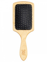 Расческа массажная деревянная с пластиковыми зубцами 24,5см