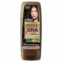 Professional Крем-Хна индийская в готовом виде, горький шоколад 140мл