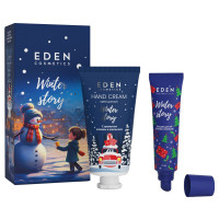 Подарочный набор №1 Winter story Клюква и апельсин (Крем для рук 50мл + Бальзам для губ 12мл)