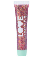 Глиттер-гель для лица We Love Glitter, тон 04 фиолетово-коричневый