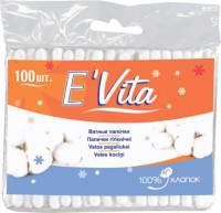 Е`Vita Ватные палочки 100шт