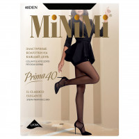 Колготки Prima 40den, Nero 5р шортики