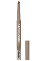 Карандаш для бровей автоматический Browlicious, тон 02 biscuit / светло-коричневый холодный