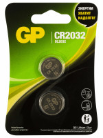 Литиевая дисковая батарейка CR2032 2шт