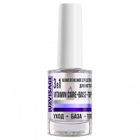 Комплексное Средство для ногтей 3в1 vitamin care+base+top 