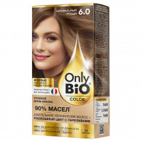 Only Bio Color Стойкая крем-краска, тон 6.0 Натуральный русый
