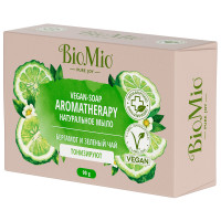 Bio-Soap Туалетное мыло Зеленый чай и эфирное масло Бергамота 90г