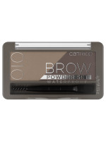 Пудра для бровей водостойкая Brow Powder Set Waterproof, тон 010 Ash Blond