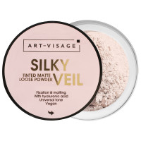 Пудра рассыпчатая Silky Veil, тон 302 матирующая телесная
